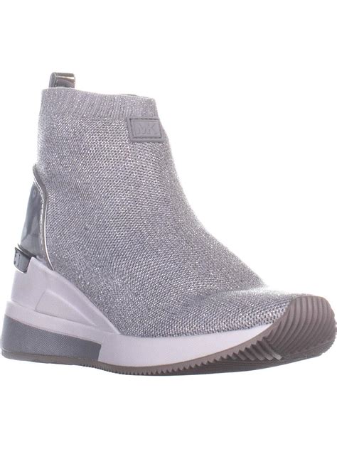 michael kors skyler bootie silver|michael kors ankle boots black.